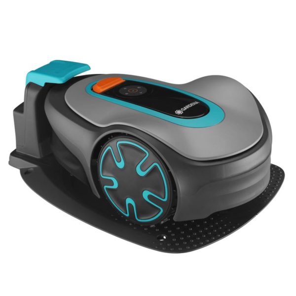 GARDENA Robotic Lawnmower SILENO minimo 500 m². The SILENO minimo is ideal for small lawns, combining high performance and precision with convenient mowing.